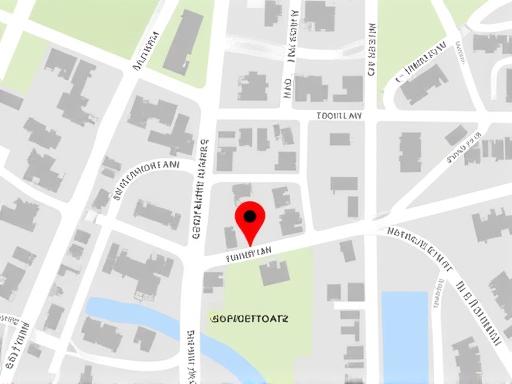 Karte, die den Standort der Gastronomie Helvética AG in Zürich zeigt.